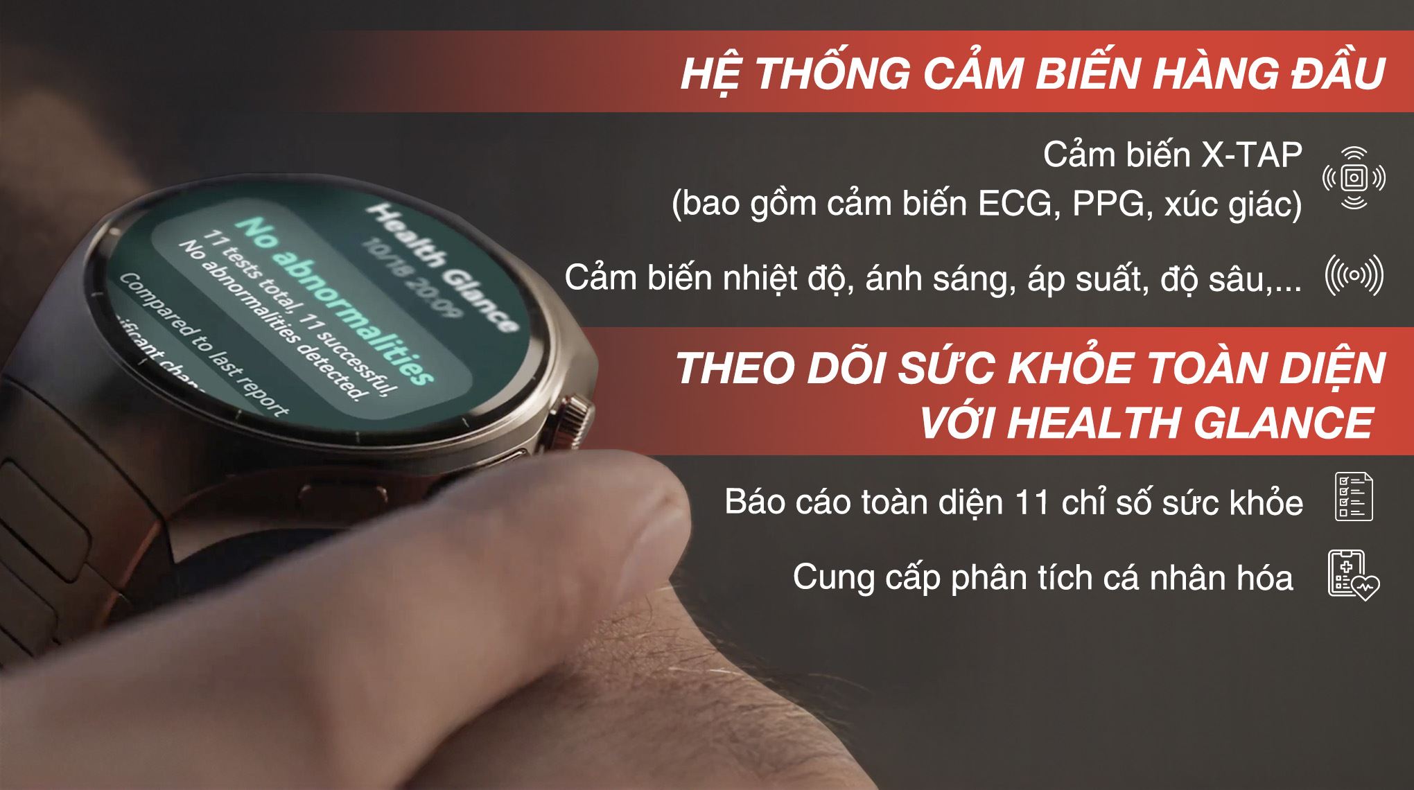 Huawei Watch 5 46mm dây cao su - Sức khỏe Huawei Watch 5 46mm dây cao su - Sức khỏe