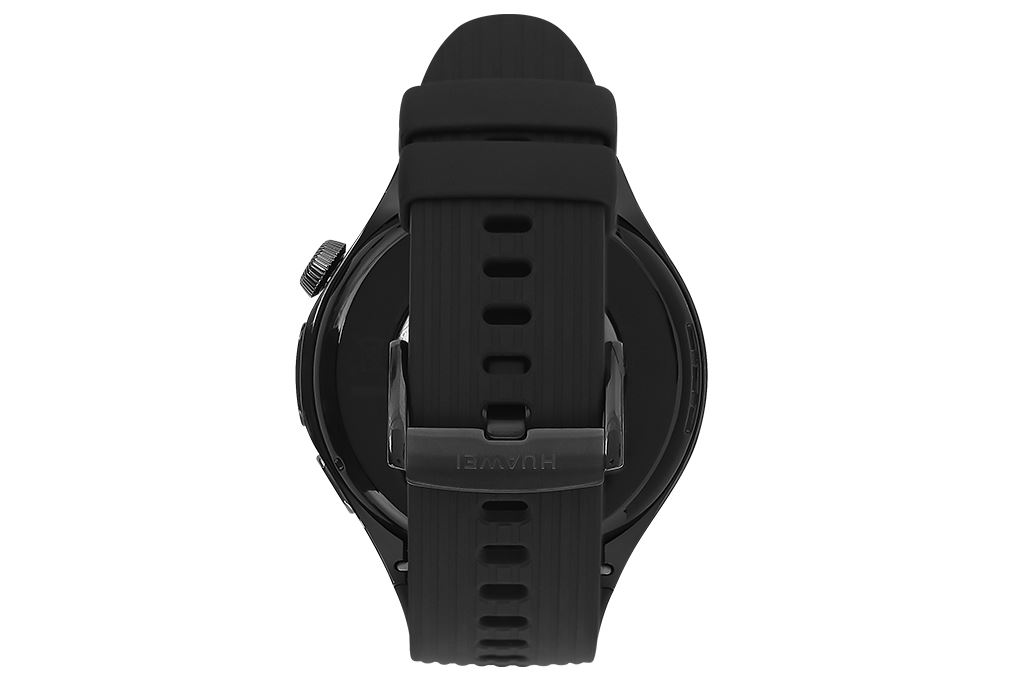Huawei Watch 5 46mm viền thép dây cao su Màu Đen