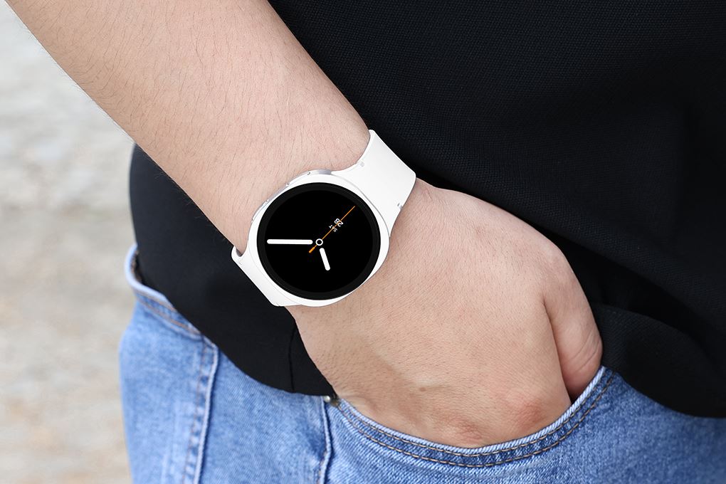 Samsung Galaxy Watch8 40mm dây silicone Màu Trắng