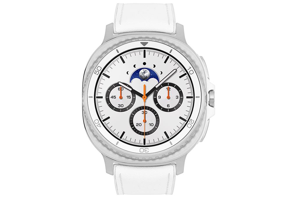 Samsung Galaxy Watch8 Classic 46mm dây da Màu Trắng