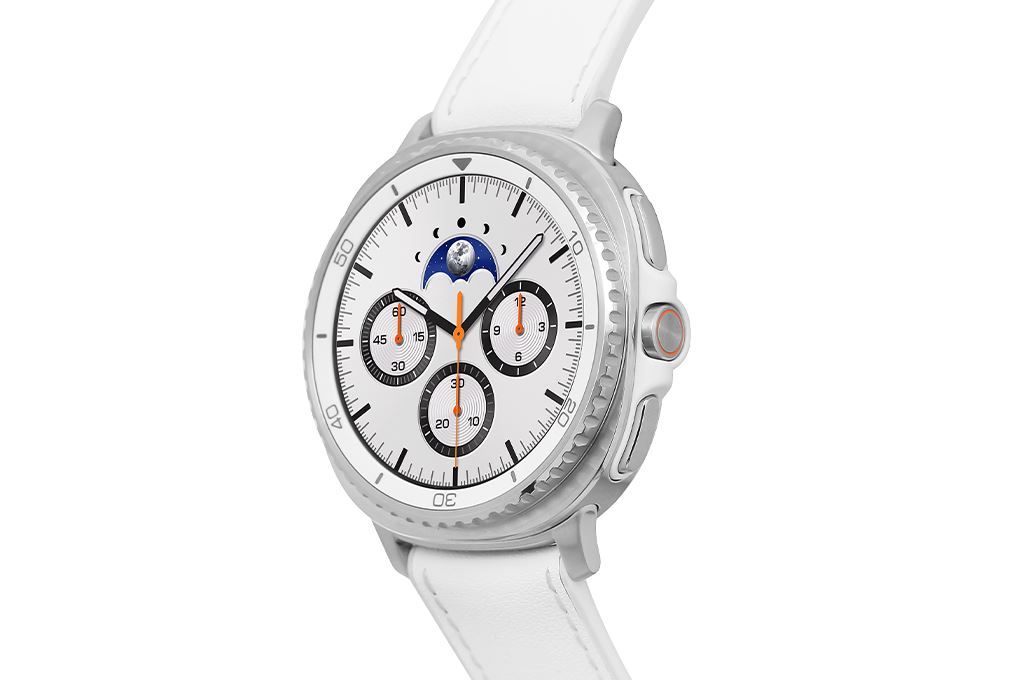 Samsung Galaxy Watch8 Classic 46mm dây da Màu Trắng
