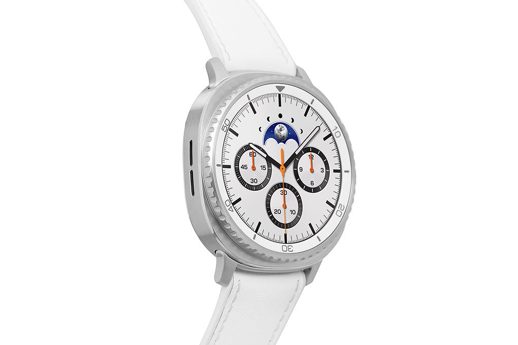 Samsung Galaxy Watch8 Classic 46mm dây da Màu Trắng