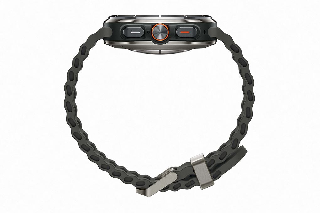 Samsung Galaxy Watch Ultra LTE 47mm (2025) dây silicone Màu Đen