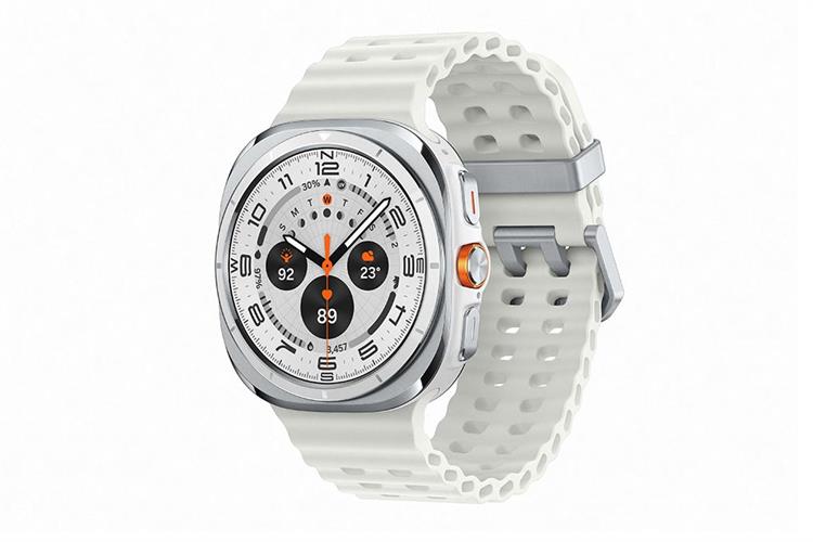 Samsung Galaxy Watch Ultra LTE 47mm (2025) dây silicone Màu Trắng