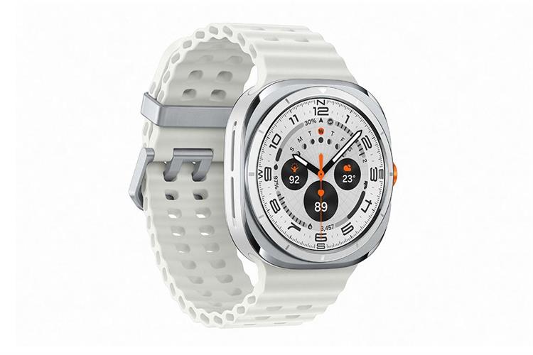 Samsung Galaxy Watch Ultra LTE 47mm (2025) dây silicone Màu Trắng