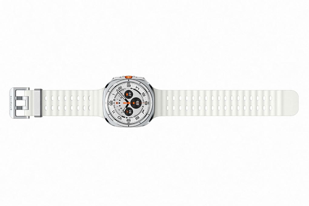 Samsung Galaxy Watch Ultra LTE 47mm (2025) dây silicone Màu Trắng