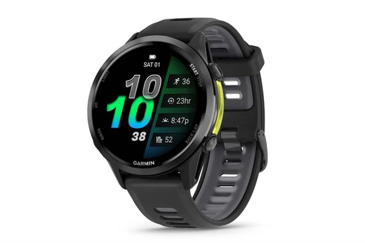 Garmin Forerunner 970 47mm dây silicone Màu Đen