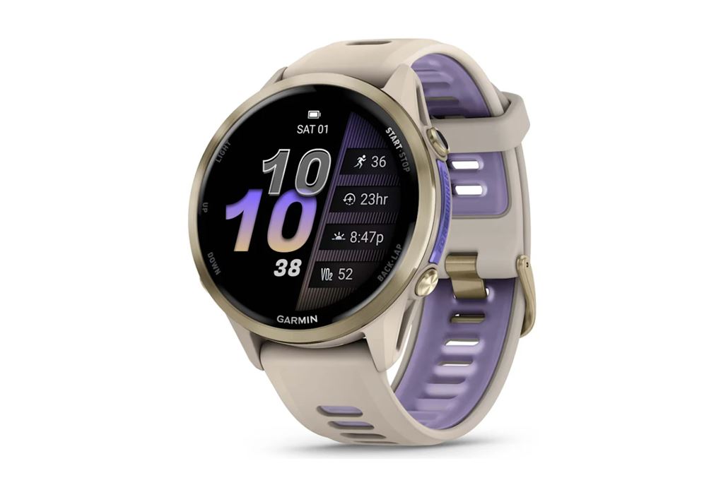 Garmin Forerunner 970 47mm dây silicone Màu Xám