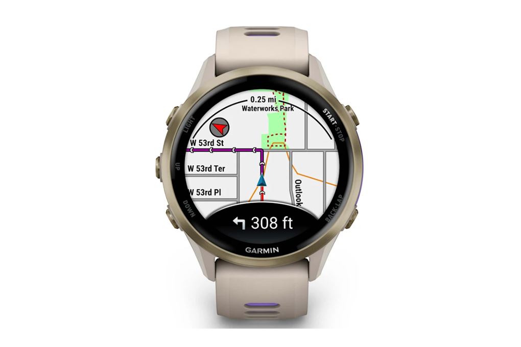 Garmin Forerunner 970 47mm dây silicone Màu Xám