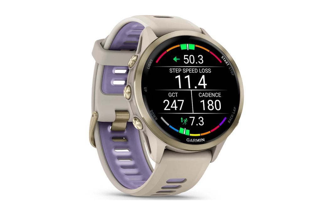 Garmin Forerunner 970 47mm dây silicone Màu Xám