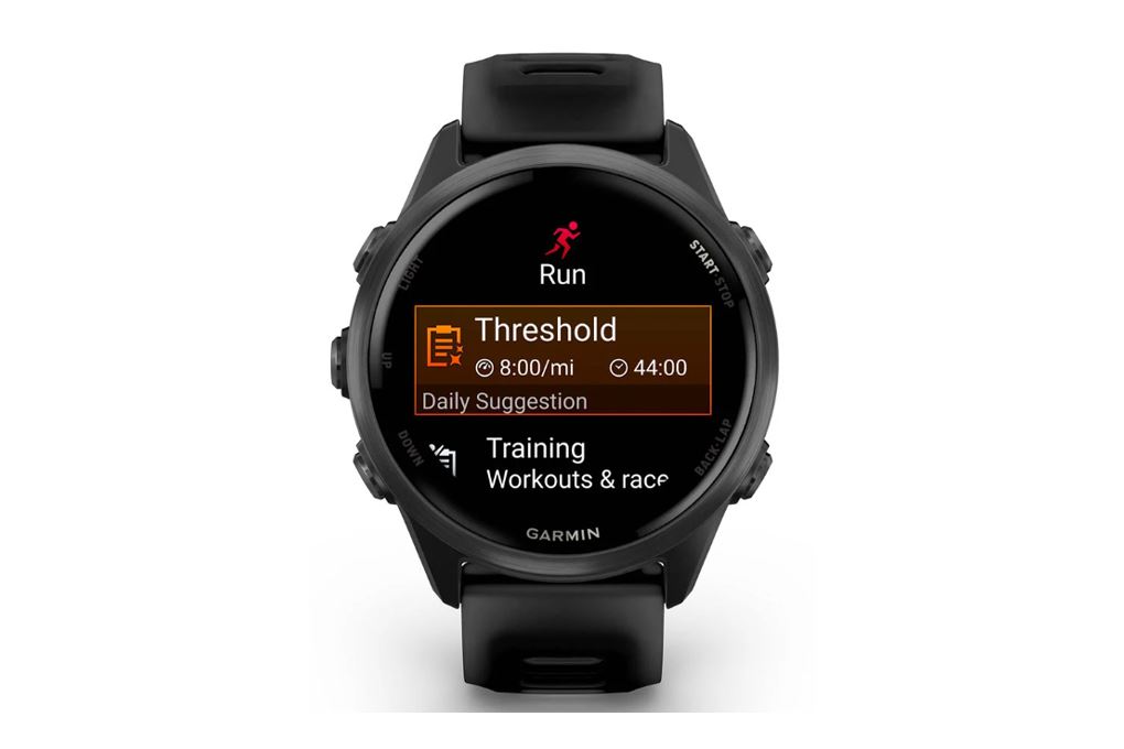 Garmin Forerunner 570 42.4mm dây silicone Màu Đen