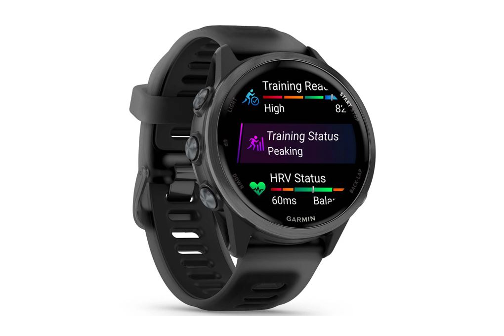 Garmin Forerunner 570 42.4mm dây silicone Màu Đen