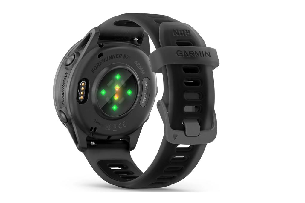 Garmin Forerunner 570 42.4mm dây silicone Màu Đen