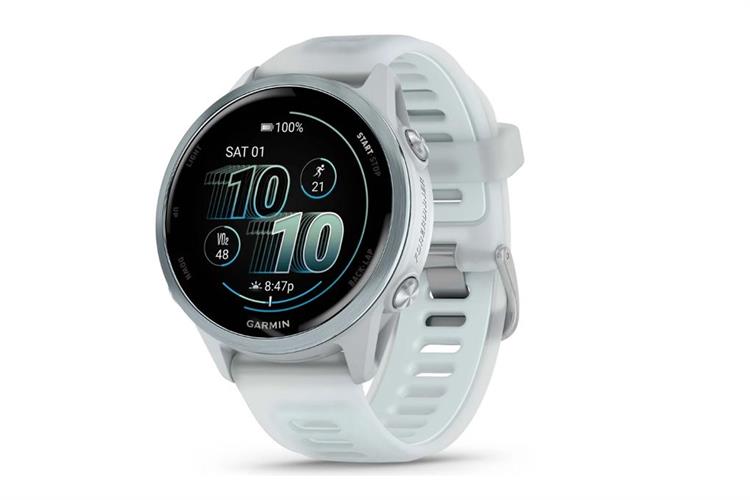 Garmin Forerunner 570 42.4mm dây silicone Màu Trắng