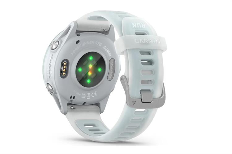 Garmin Forerunner 570 42.4mm dây silicone Màu Trắng