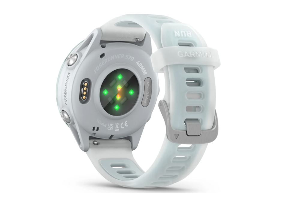 Garmin Forerunner 570 42.4mm dây silicone Màu Trắng