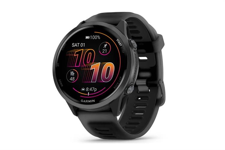 Garmin Forerunner 570 47mm dây silicone Màu Đen