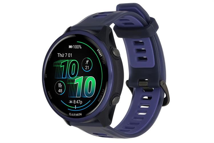 Garmin Forerunner 570 47mm dây silicone Màu Tím