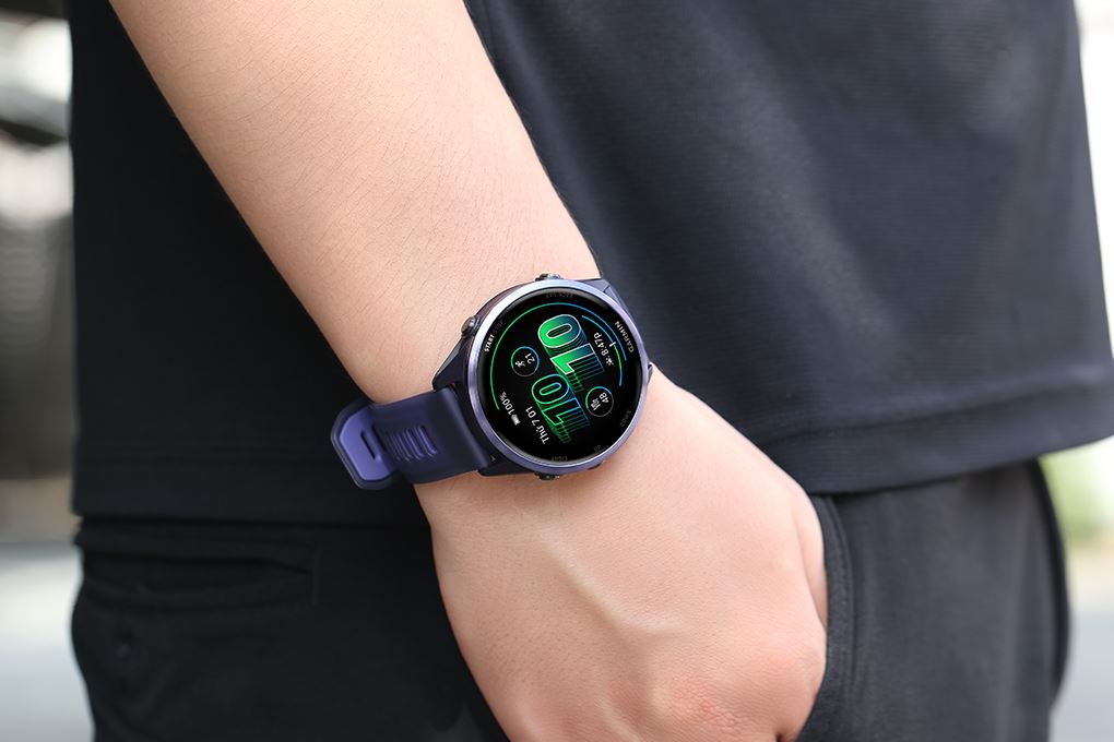 Garmin Forerunner 570 47mm dây silicone Màu Tím
