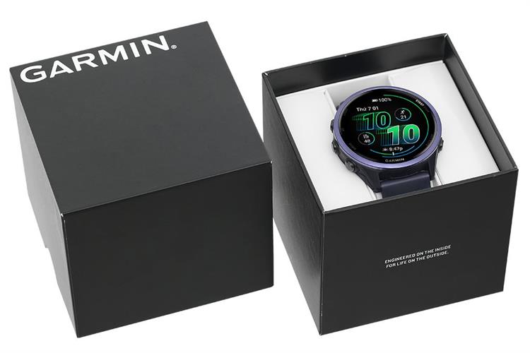 Garmin Forerunner 570 47mm dây silicone Màu Tím