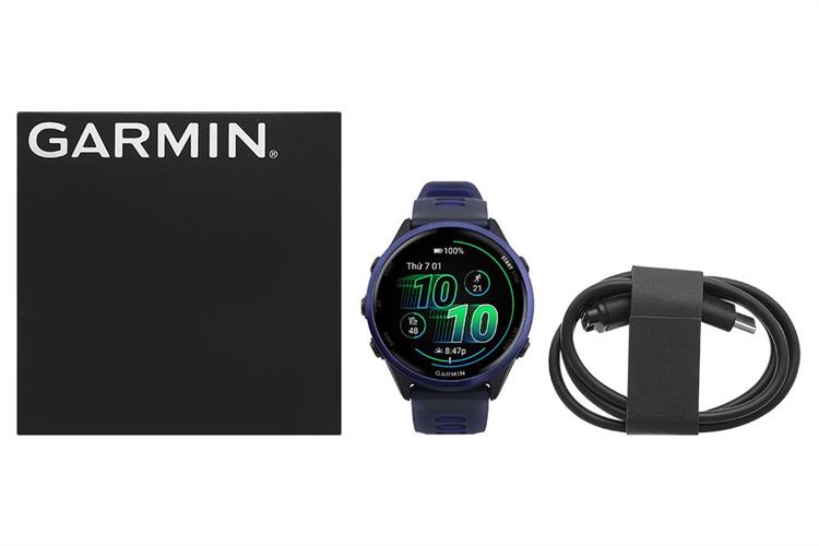 Garmin Forerunner 570 47mm dây silicone Màu Tím