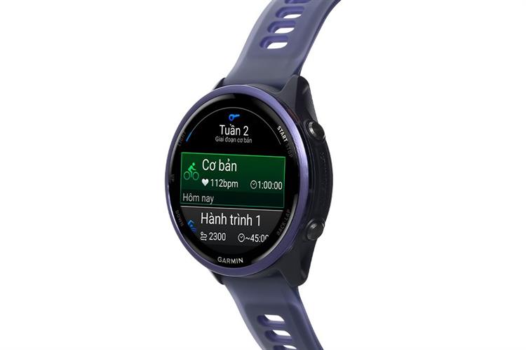 Garmin Forerunner 570 47mm dây silicone Màu Tím
