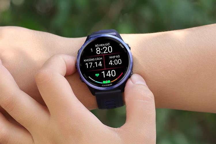 Garmin Forerunner 570 47mm dây silicone Màu Tím