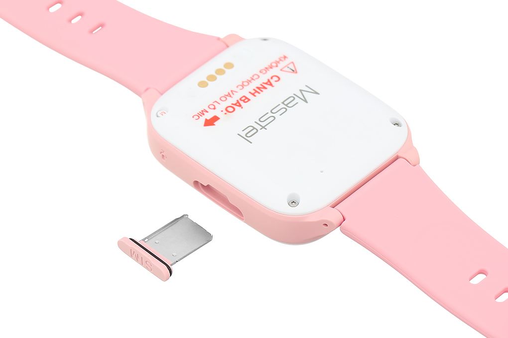 Đồng hồ định vị trẻ em Masstel Smart Hero Star Màu Hồng