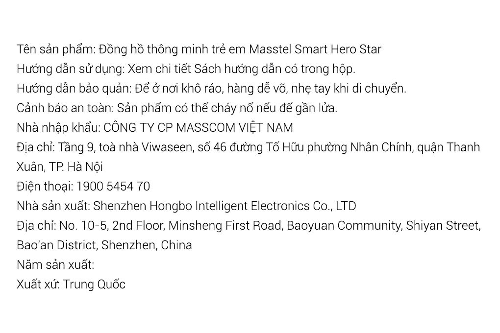 Đồng hồ định vị trẻ em Masstel Smart Hero Star Màu Hồng