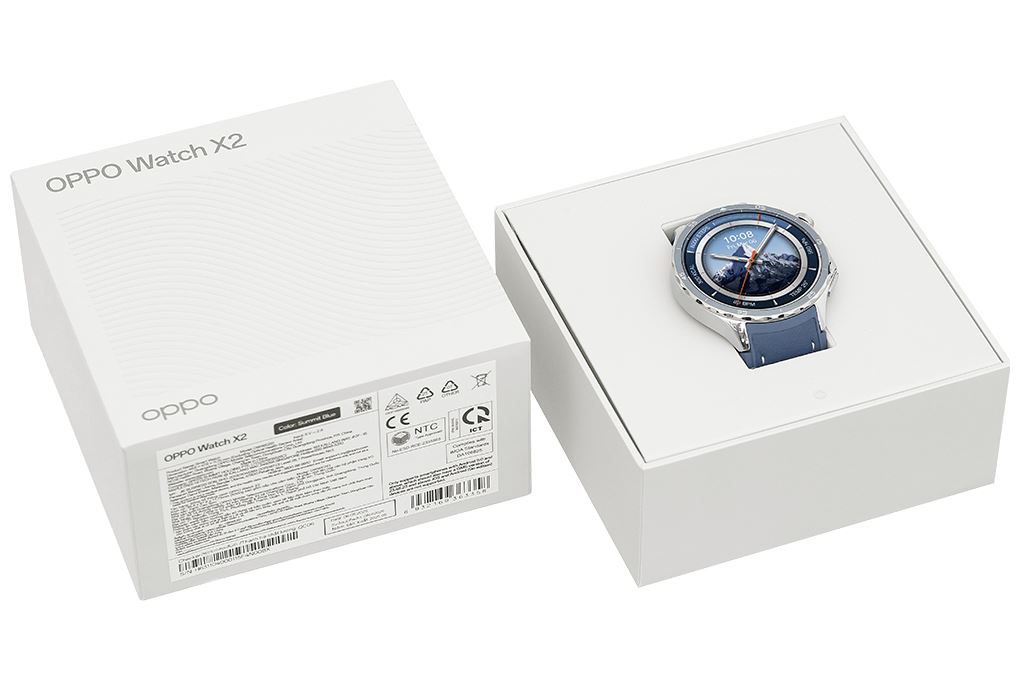 Oppo Watch X2 46mm dây da Màu Xanh dương đậm