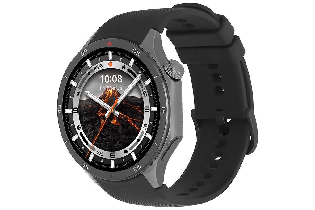 Oppo Watch X2 46mm dây cao su Màu Đen