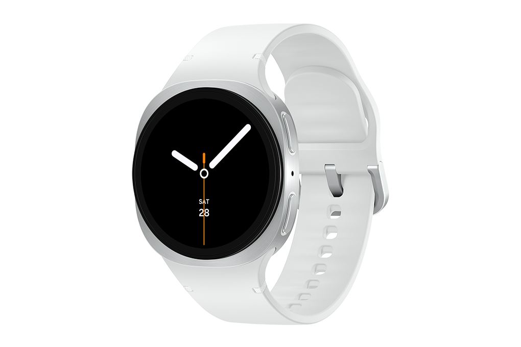 Samsung Galaxy Watch8 LTE 40mm dây silicone Màu Trắng