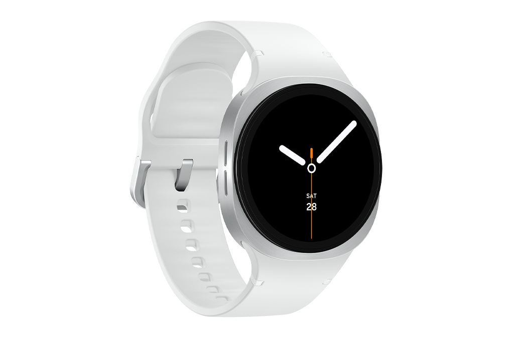 Samsung Galaxy Watch8 LTE 40mm dây silicone Màu Trắng