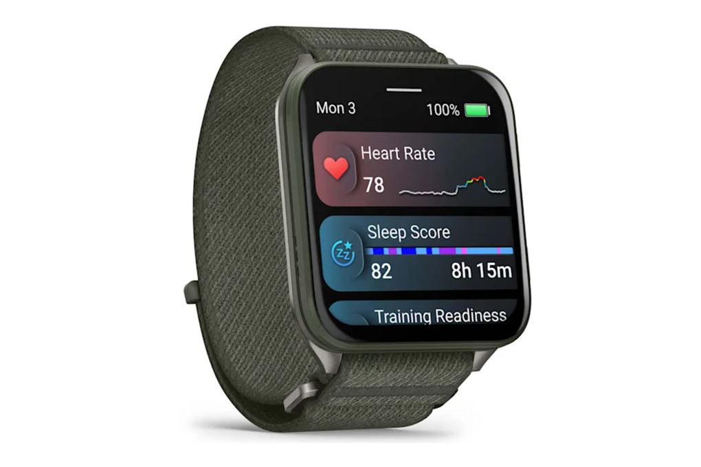 Garmin Venu X1 Sapphire 51.2mm dây nylon Màu Xanh rêu