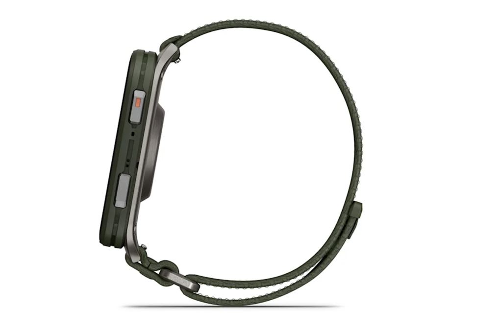 Garmin Venu X1 Sapphire 51.2mm dây nylon Màu Xanh rêu