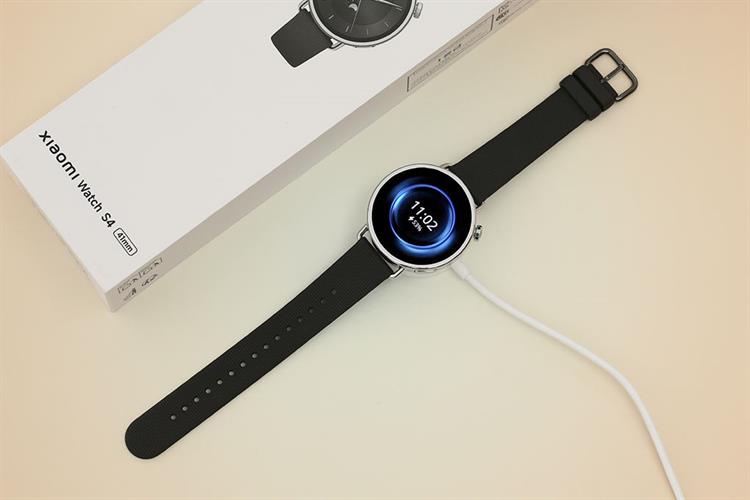 Xiaomi Watch S4 41mm dây cao su Fluoro Màu Đen