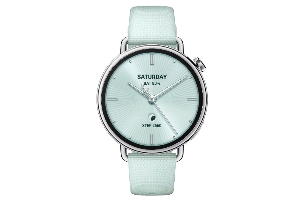 Xiaomi Watch S4 41mm dây cao su Fluoro Màu Xanh mint
