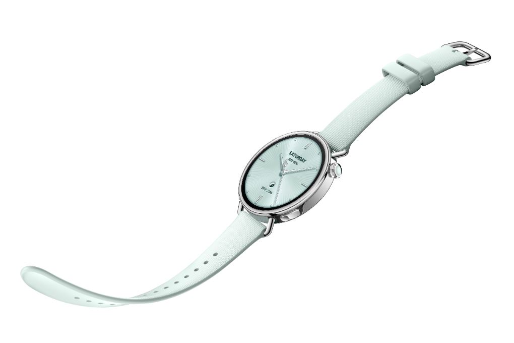 Xiaomi Watch S4 41mm dây cao su Fluoro Màu Xanh mint