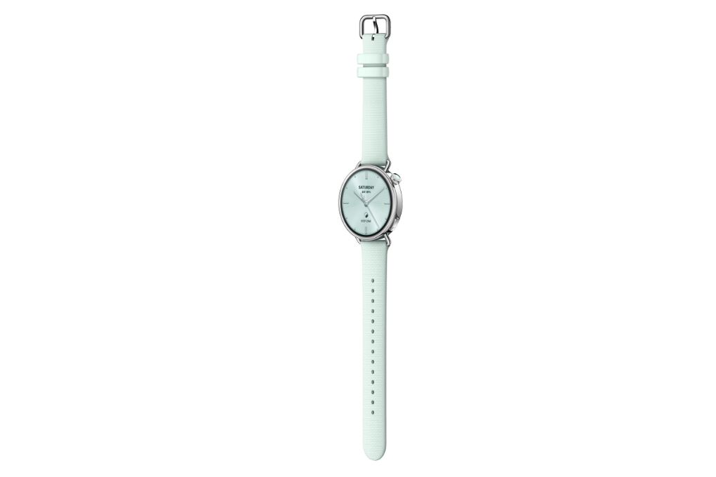 Xiaomi Watch S4 41mm dây cao su Fluoro Màu Xanh mint