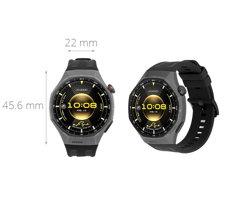 Huawei Watch GT 6 Pro 46mm viền Titanium dây cao su