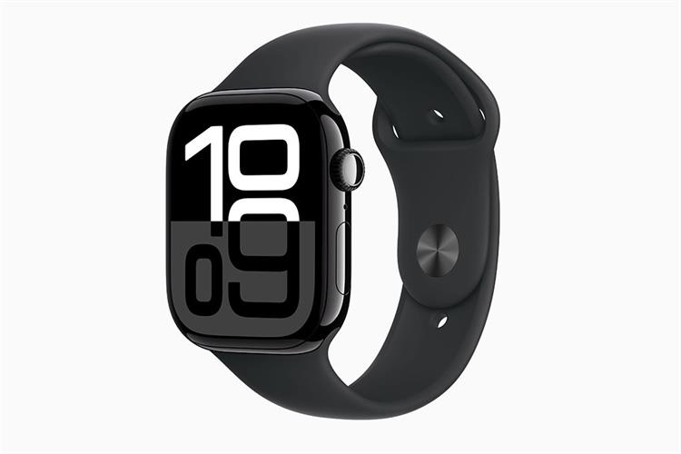 Apple Watch Series 10 GPS 46mm viền nhôm dây thể thao S/M Màu Đen