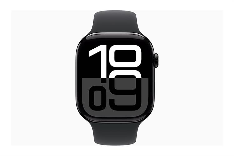 Apple Watch Series 10 GPS 46mm viền nhôm dây thể thao S/M Màu Đen