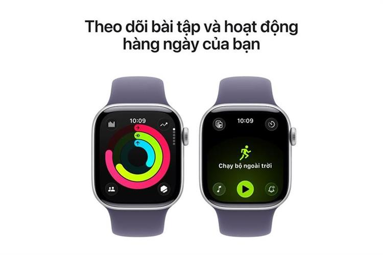 Apple Watch Series 11 GPS 42mm viền nhôm dây thể thao Màu Bạc