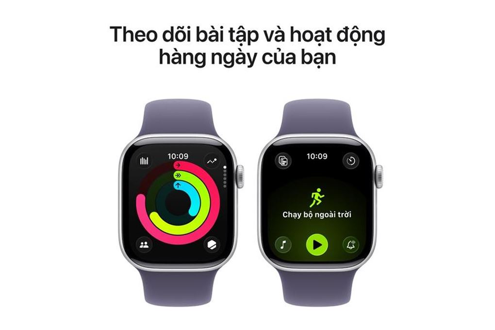 Apple Watch Series 11 GPS 42mm viền nhôm dây thể thao Màu Bạc