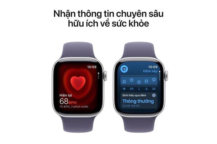 Apple Watch Series 11 GPS 42mm viền nhôm dây thể thao Màu Bạc