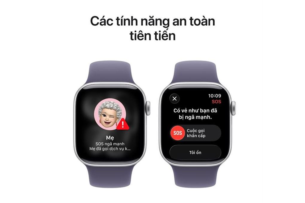 Apple Watch Series 11 GPS 42mm viền nhôm dây thể thao Màu Bạc