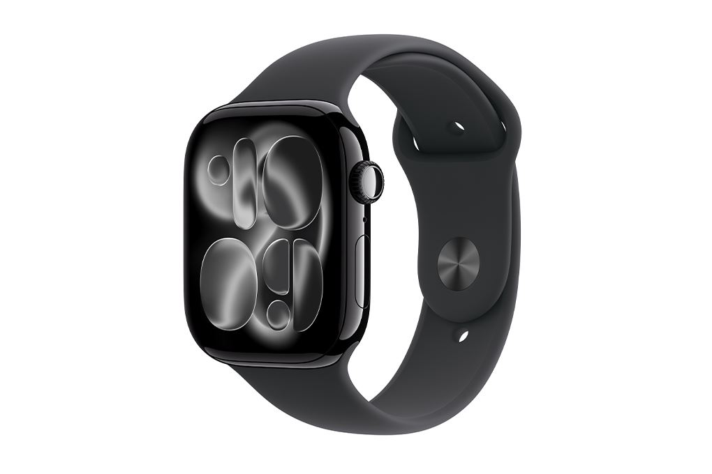 Apple Watch Series 11 GPS 42mm viền nhôm dây thể thao Đen bóng