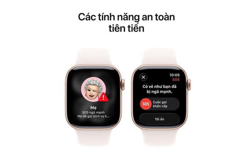 Apple Watch Series 11 GPS 46mm viền nhôm dây thể thao Màu Vàng Hồng