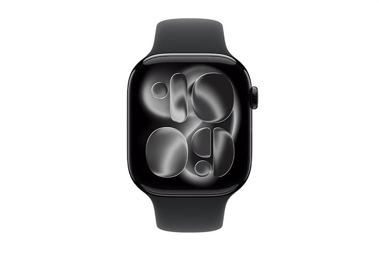 Apple Watch Series 11 GPS + Cellular 46mm viền nhôm dây thể thao Màu Đen bóng