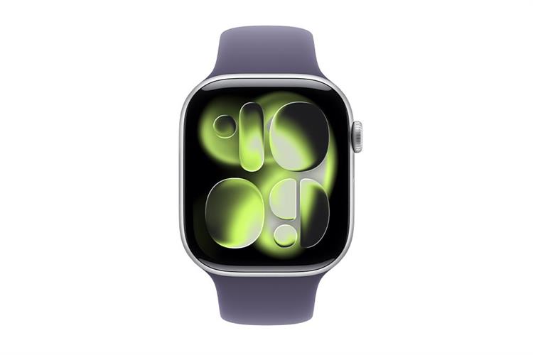 Apple Watch Series 11 GPS + Cellular 46mm viền nhôm dây thể thao Màu Bạc